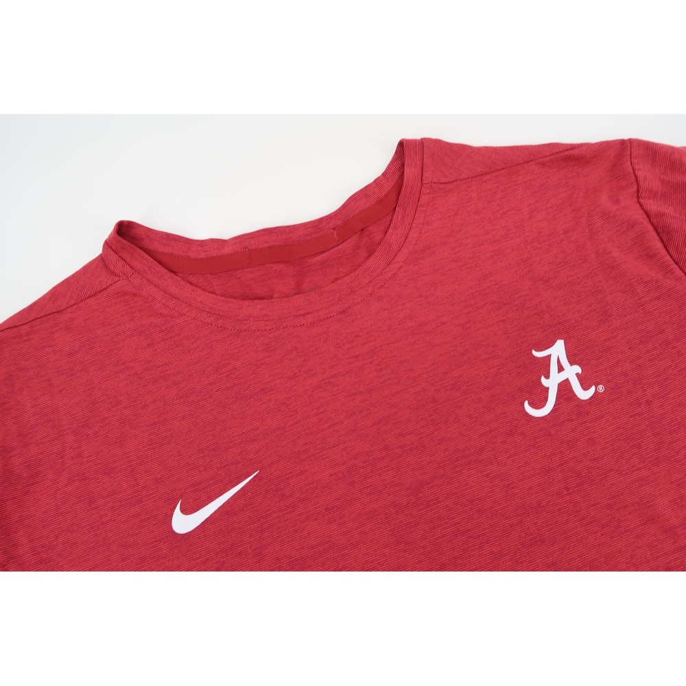Nike Alabama Crimson Tide T-Shirt Mens Large Red Dri-FIT Team Player Issued